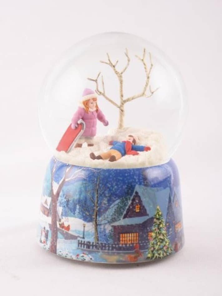 Palla di neve 100 mm per la vendita all'ingrosso da parte di Musicbox world