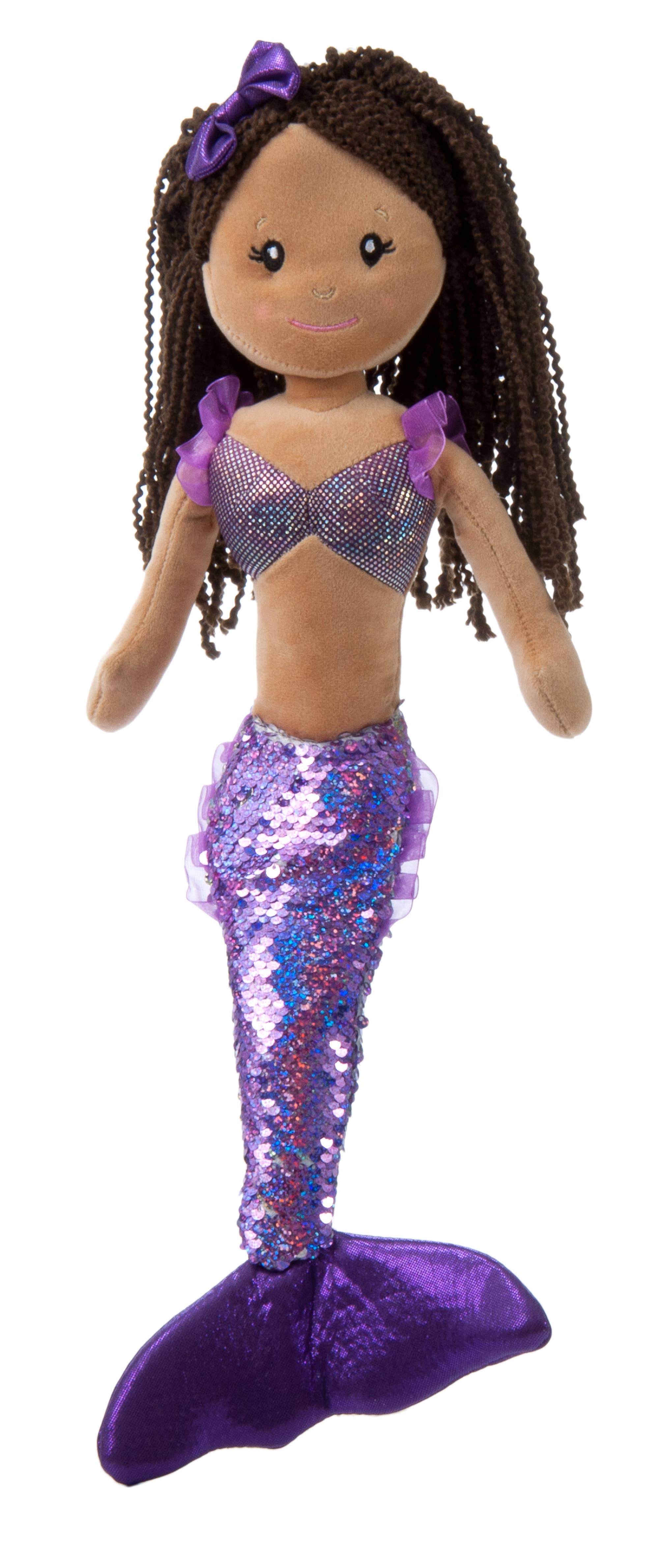 The Petting Zoo - Vente Poupée – enfant - Asset de sirène à paillettes de 45 cm4