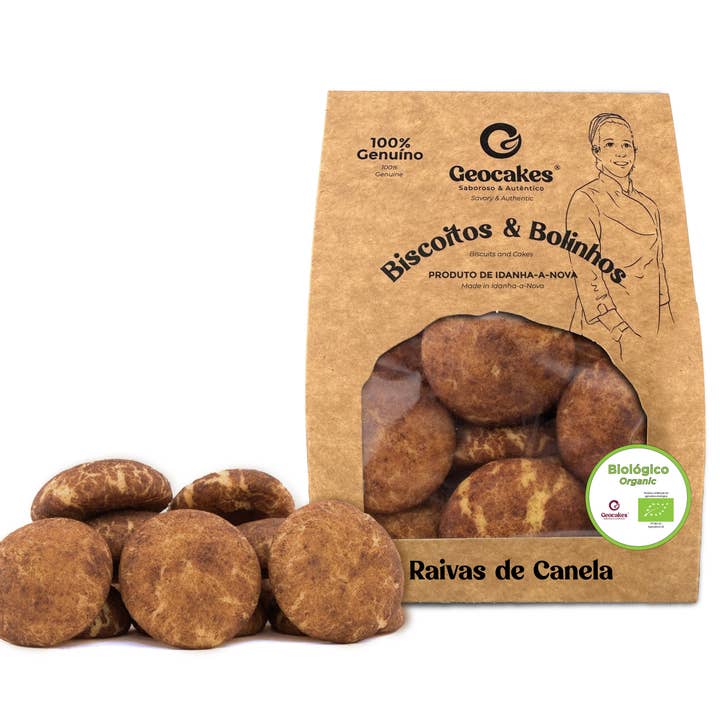 Galletas orgánicas de canela Geocakes para venta al por mayor de Geocakes