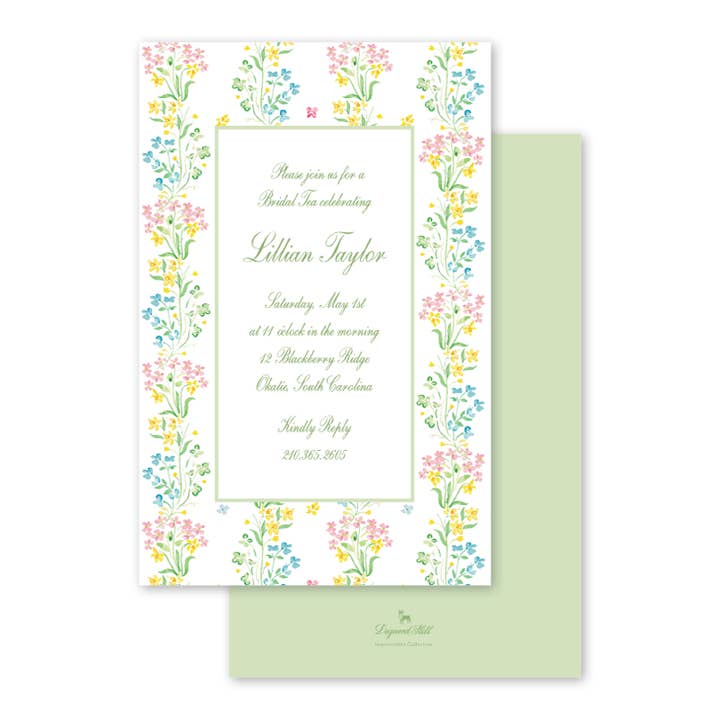 Mother Goose Blumeneinladung in großen Mengen für den Großhandel von Dogwood Hill