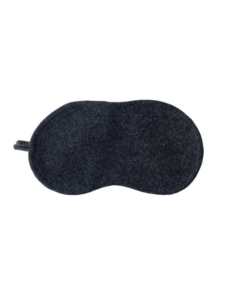 Deva Sleep Mask - Dark Grey for wholesale by Treasure Atelier Copenhagen