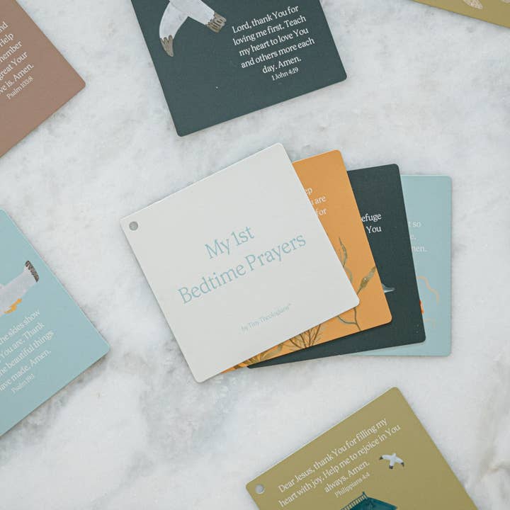 Tiny Theologians - Wholesale Learning Cards - Kids & Baby - My First Bedtime Prayers12