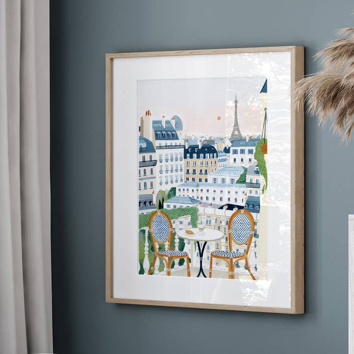 Amber Davenport Art - Wholesale Art Print - Paris, France Art Print - Unframed