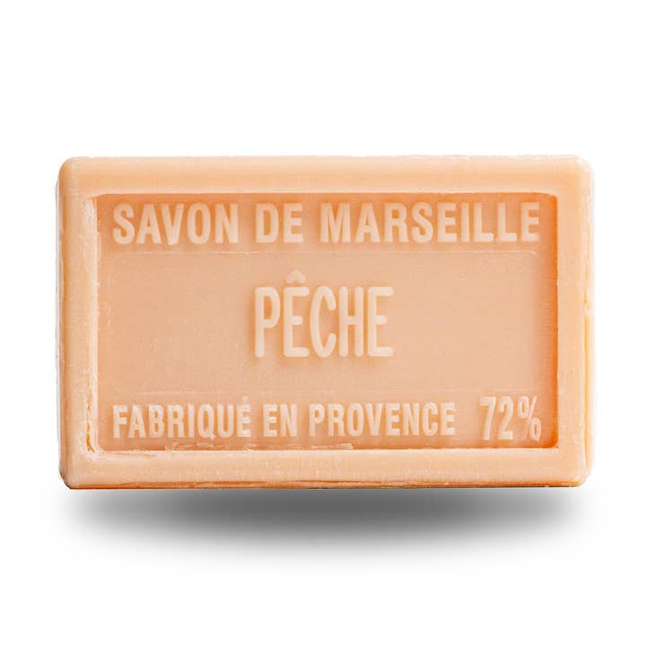 Peach bar soap for wholesale by Provence en Couleur