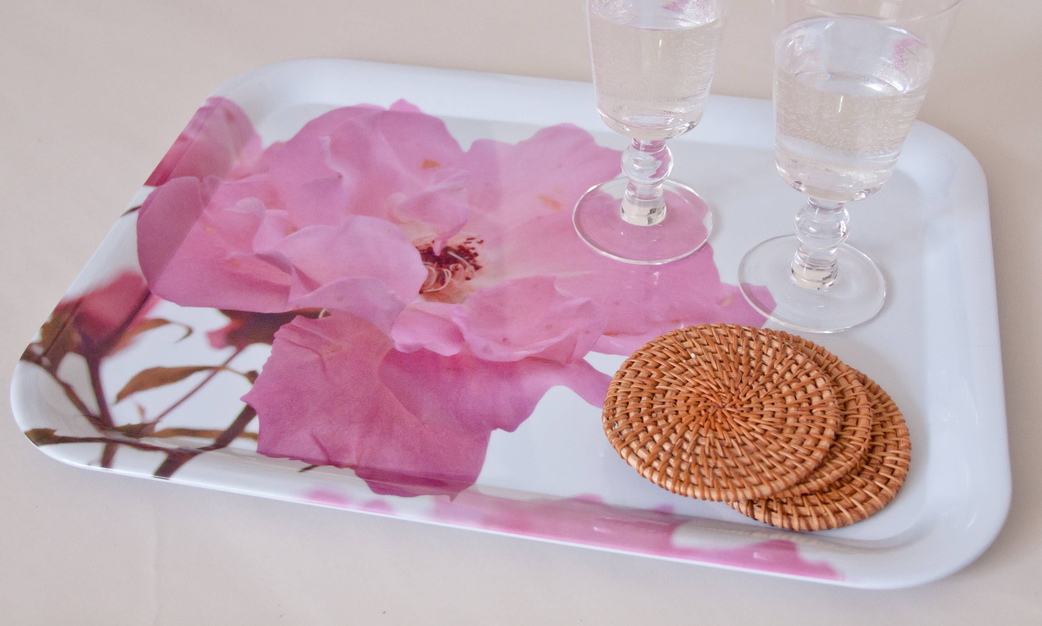 Gregory Dennis Design - Wholesale Decorative Tray - Tray - Rose (minimum order - 10 units)1