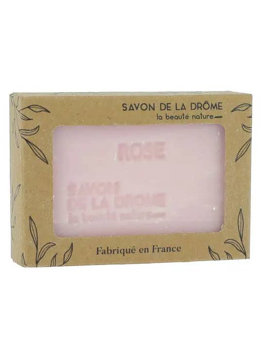 Sapone Karité Profumo Rosa 100 g per la vendita all'ingrosso da parte di La Savonnerie de la Drôme