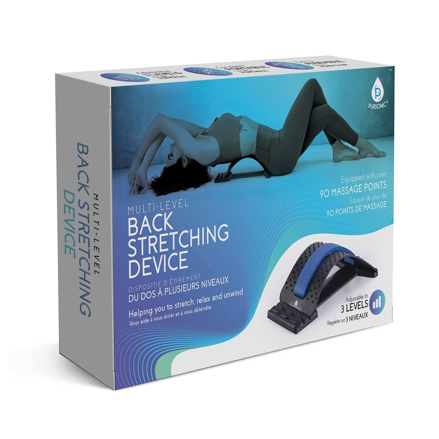iReliev - Wholesale Body Massager - Back Stretching Device1