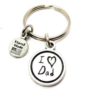 UNIQUE Don't Do Stupid SH*T Love Babe Stainless Steel Keychain BF