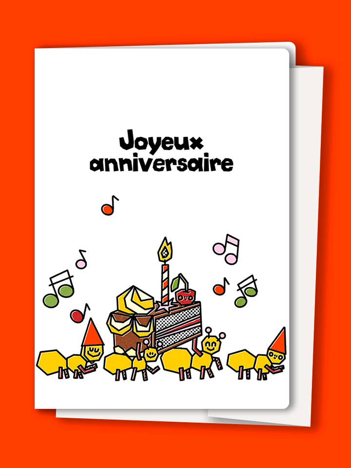 Klappkarte Alles Gute zum Geburtstag für den Großhandel von Paolinoshka