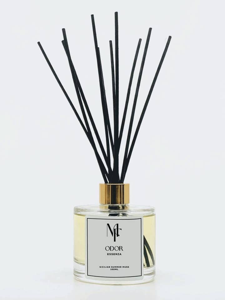 Diffuseur à roseaux Labdanum Rose Bouquet pour la vente par Odor Essenza