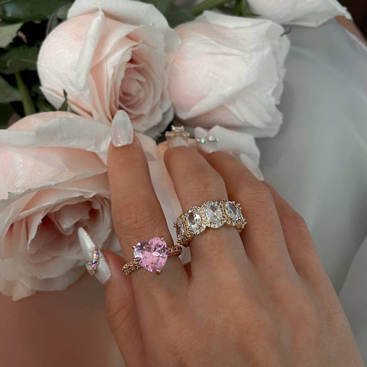 HEYMAEVE – Anel multi-pedra por atacado – Anel de herdeira3