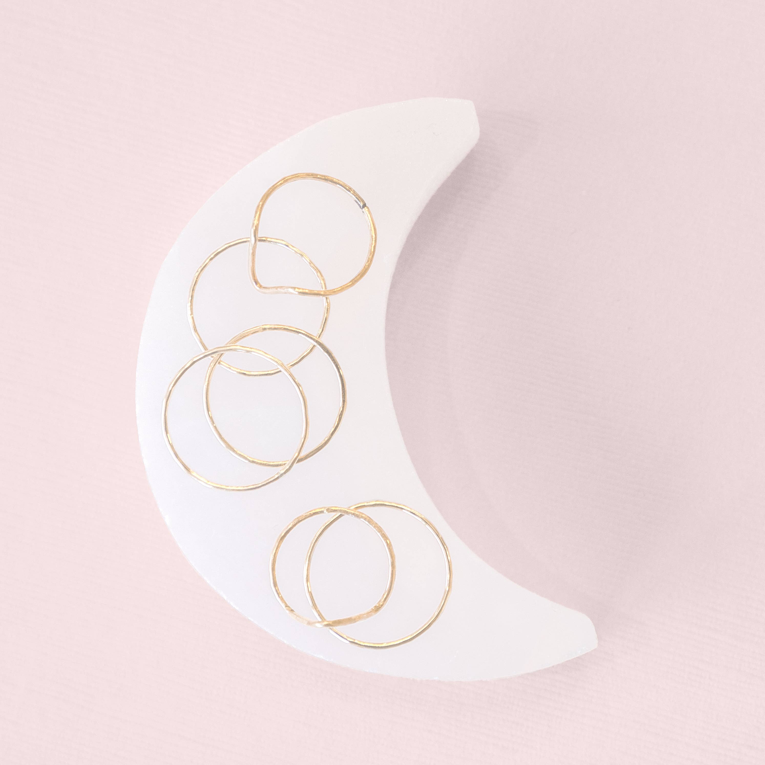 Mineral and Matter - Wholesale Band/Stacked Ring - Silver Smooth Stacking Ring Sterling Silver Stacker1