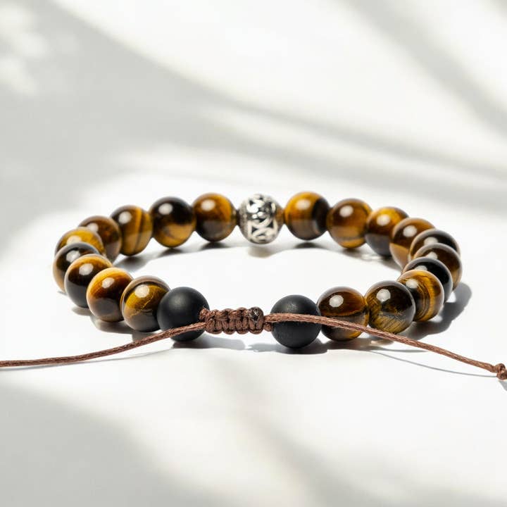 Cape Diablo - Wholesale Beaded Bracelet - Men's Tiger Eye Tibetan Bracelet