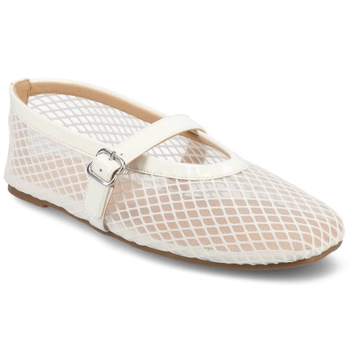 Journee - Wholesale Flats - Women's - Journee Women's Casha Mesh Dress Flats