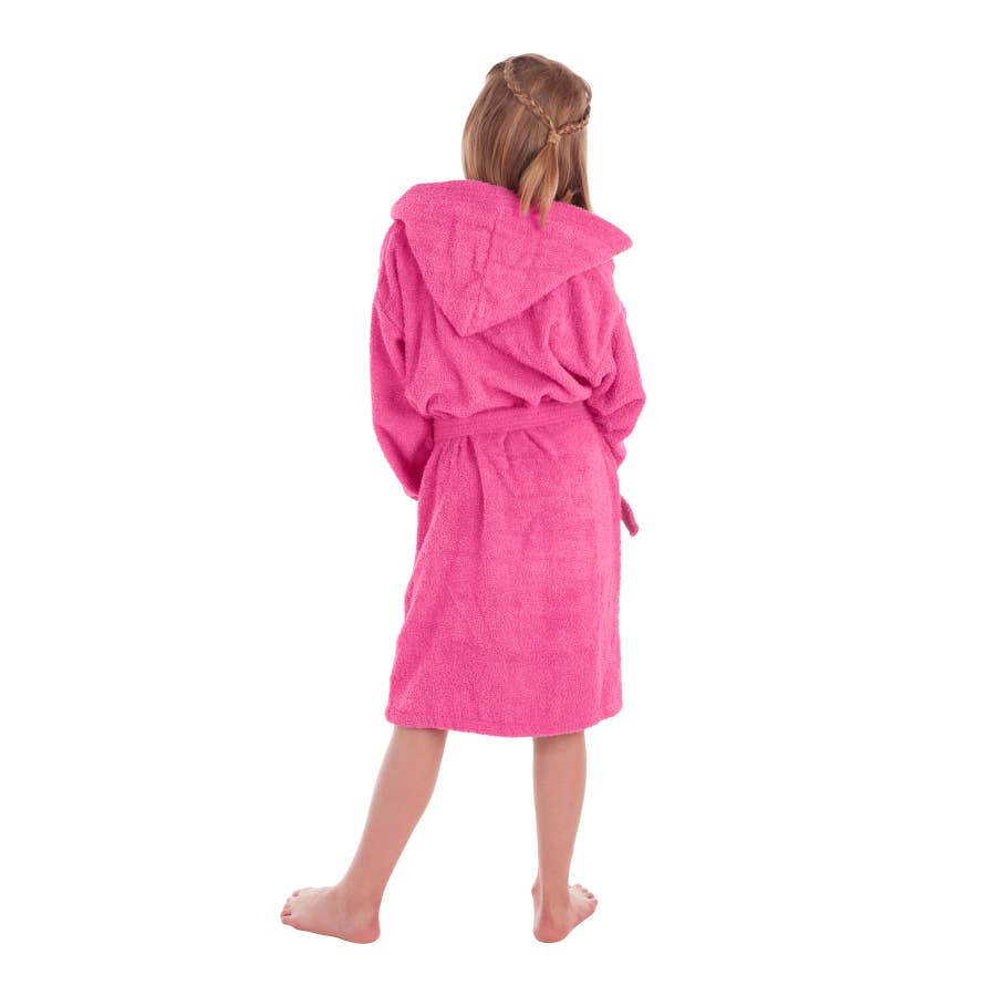 Textiles Europeos Sierra – Großhandel Bademantel – Kinder – Einfarbiger Kinderbademantel12