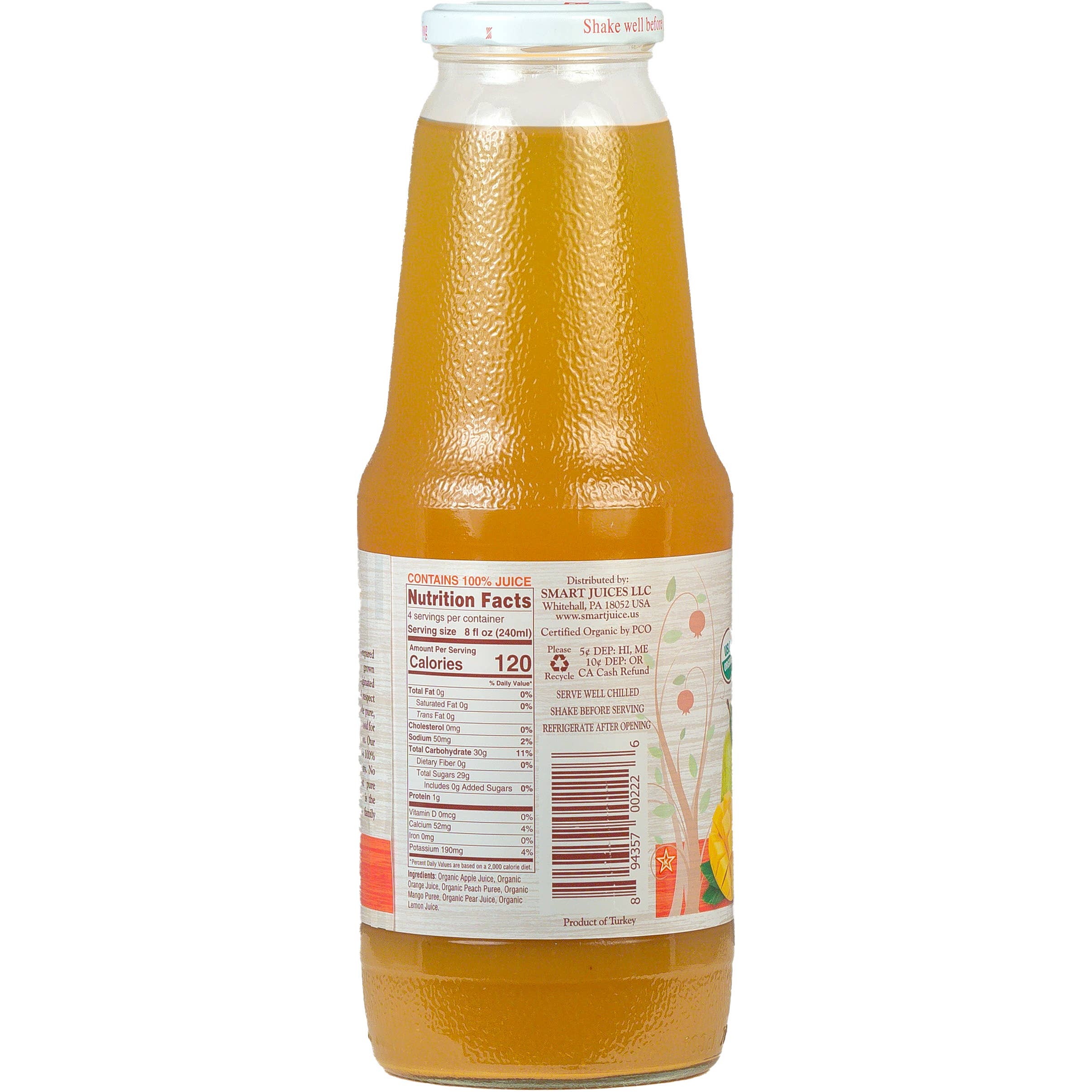 Smart Juice - Wholesale Fruit Juice - Organic Tropical Juice Blend6