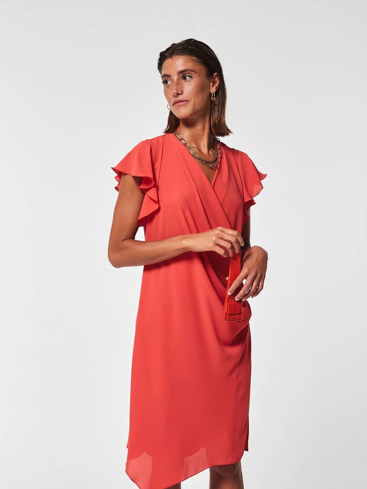 Limaz Chiffon Kjole for engroshandel hos OKY