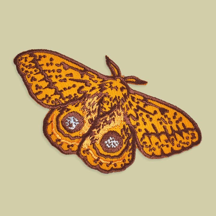 Mustard Beetle - Wholesale Patch - Iron on Patch: IO Moth