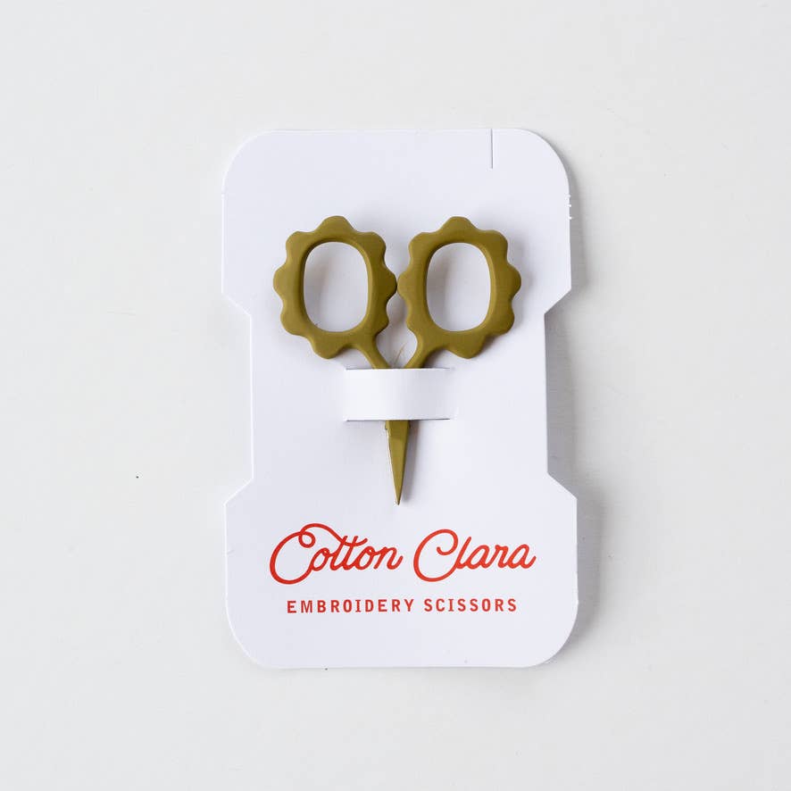 Cotton Clara Craft Kits & Supplies - Wholesale Scissors - Mini Sunflower Embroidery Scissors3