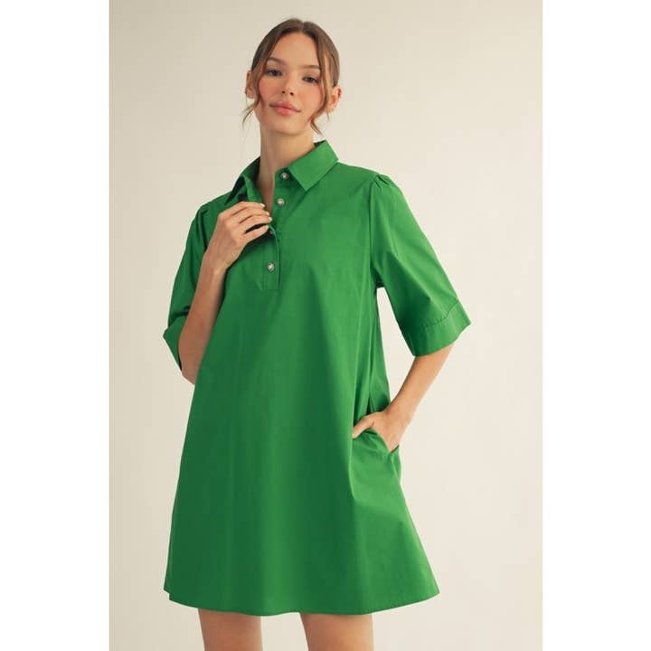 NEW Solid Shift Dress for wholesale by STYLE USA