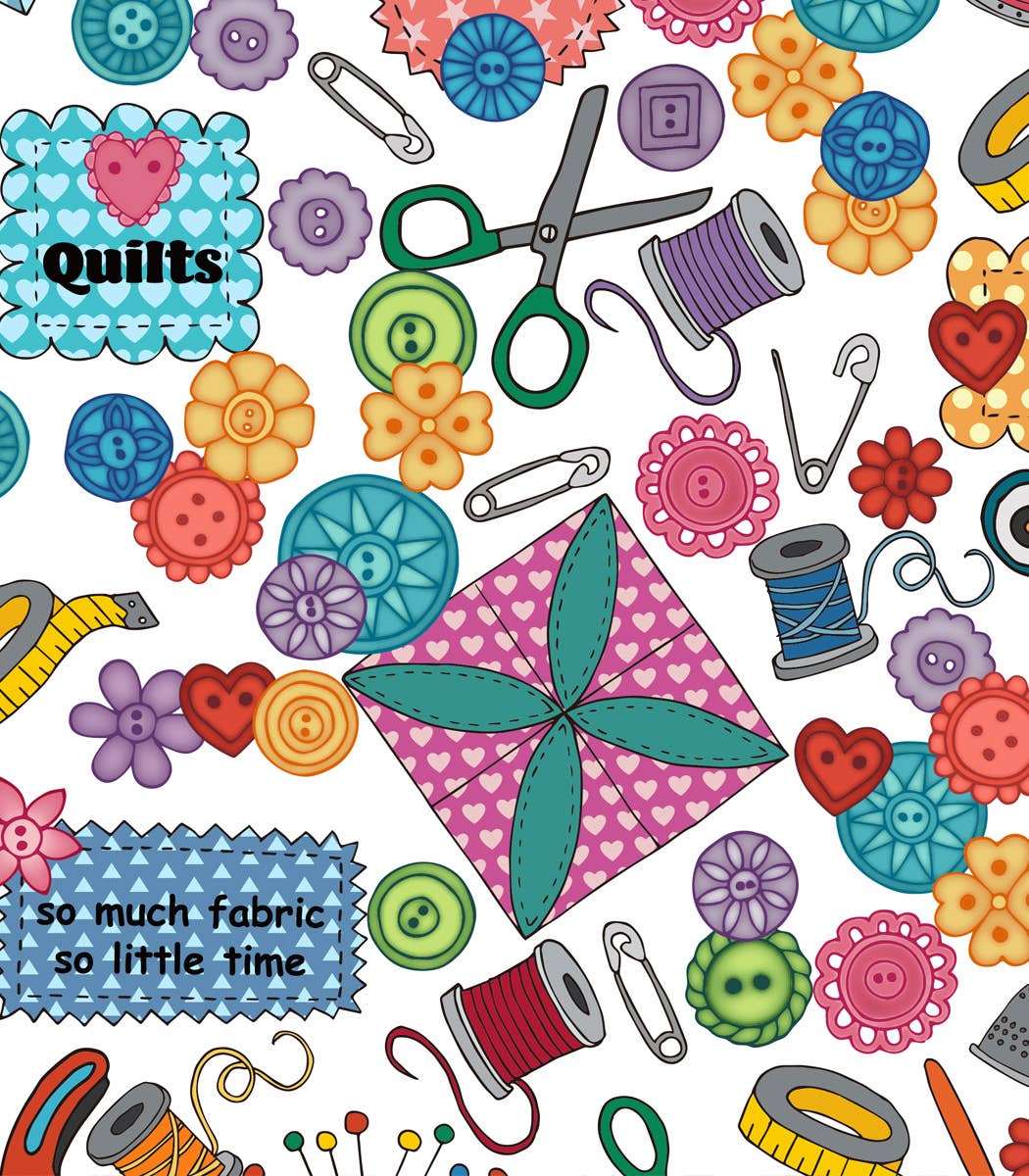 Two Lumps of Sugar - Wholesale Tote Bag - Women's - Sewing  TLOS Happy Tote Collector's Tote Set of 51