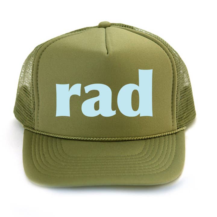 Chapeau de camionneur Rad pour la vente par Mothersun and the Captain