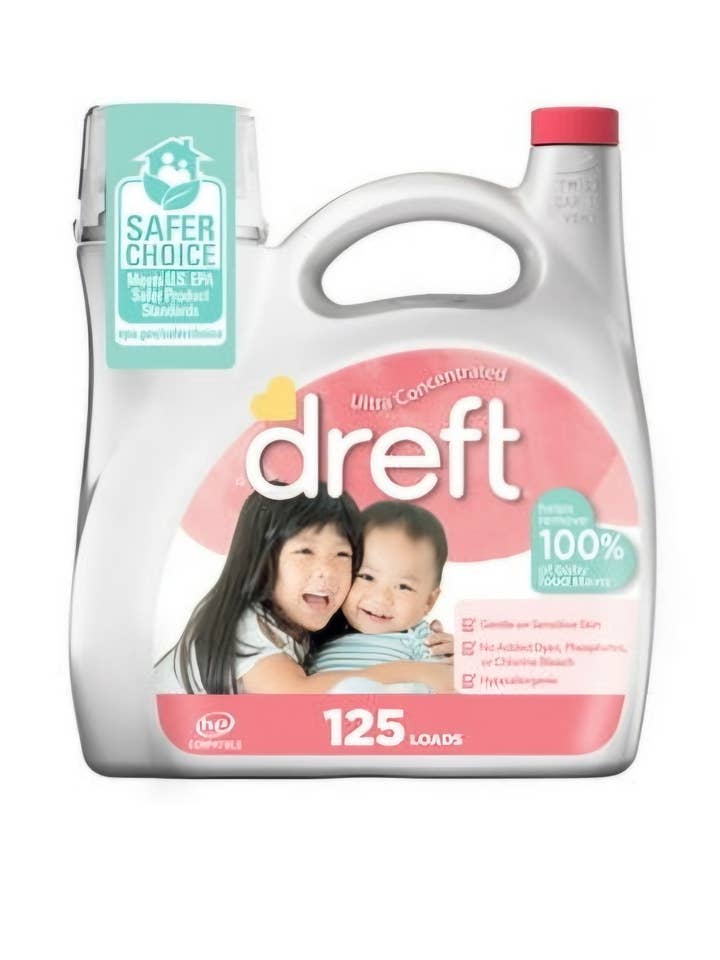 Detersivo per bucato Dreft Baby 170oz – 125 carichi per la vendita all'ingrosso da parte di Majesitc Health