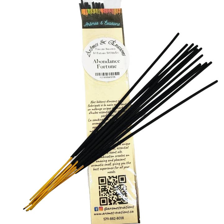 Incense Sticks - Fortune - Pack of 10 for wholesale by Arômes & Évasions
