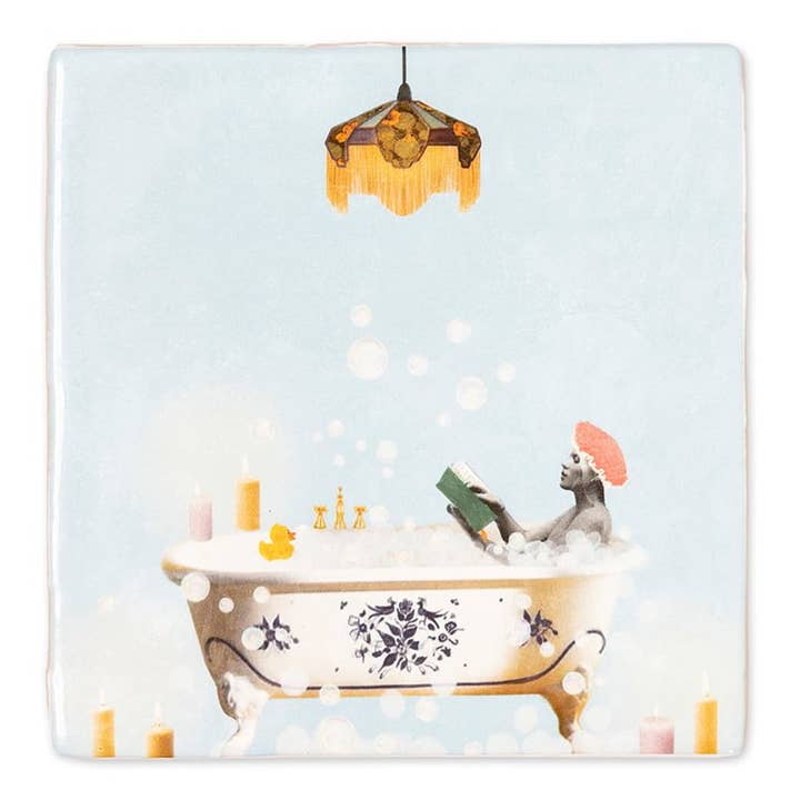 StoryTiles - Wholesale Wall Tile - Bathing time | StoryTiles art on tile