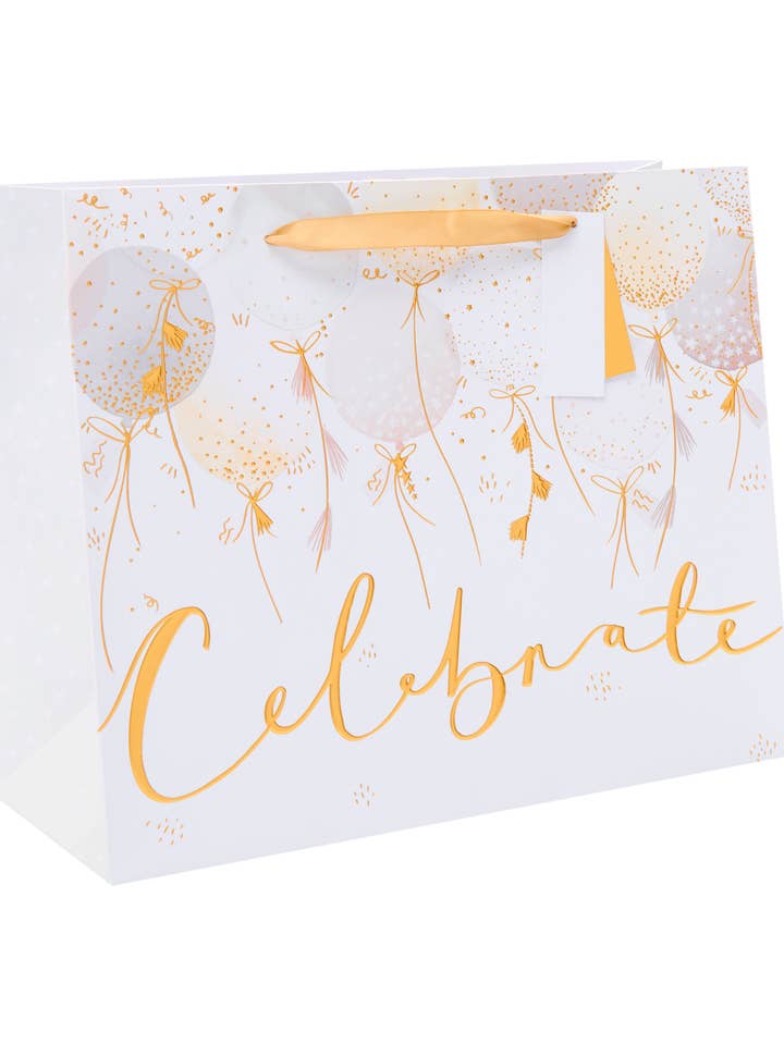 Grand Sac Cadeau - Design Paysage Ballons de Célébration pour la vente par UK Greetings