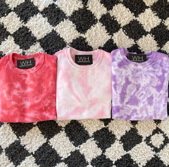 White House Co - Wholesale Sweatshirt - Women's - Tie Dye Crewneck13