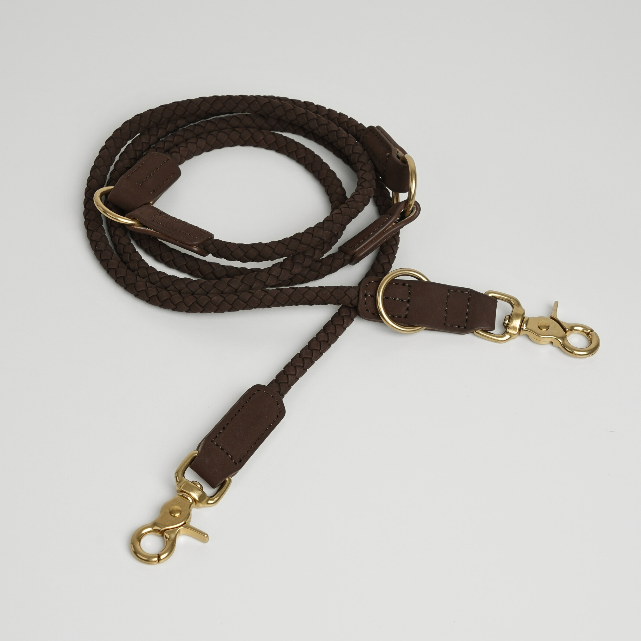 Staey - Wholesale Pet Leash - Dog - Kaia Braided Dog Leash | Dark Oak0