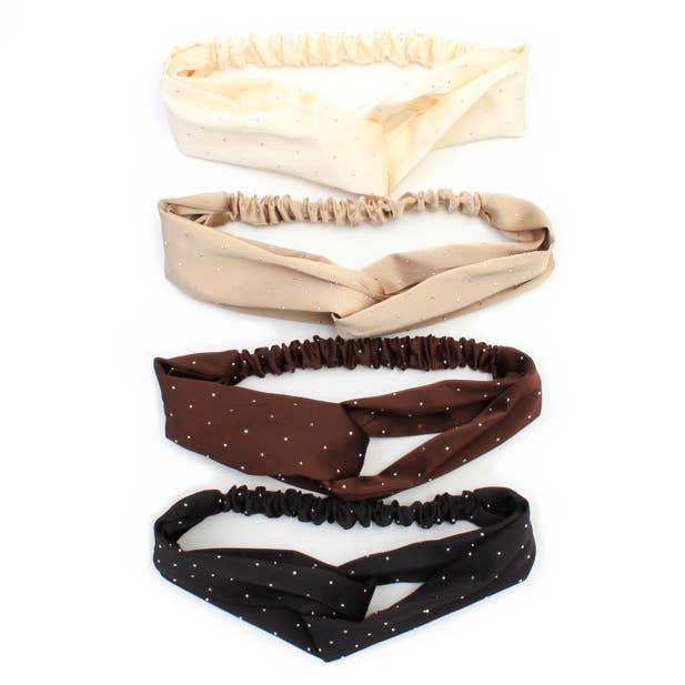 Satin-Link-Bandeau mit Diamant-Detail für den Großhandel von Inca UK