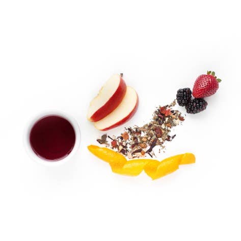 Strawberry Mint Loose Leaf 100g for wholesale by Tea Sparrow