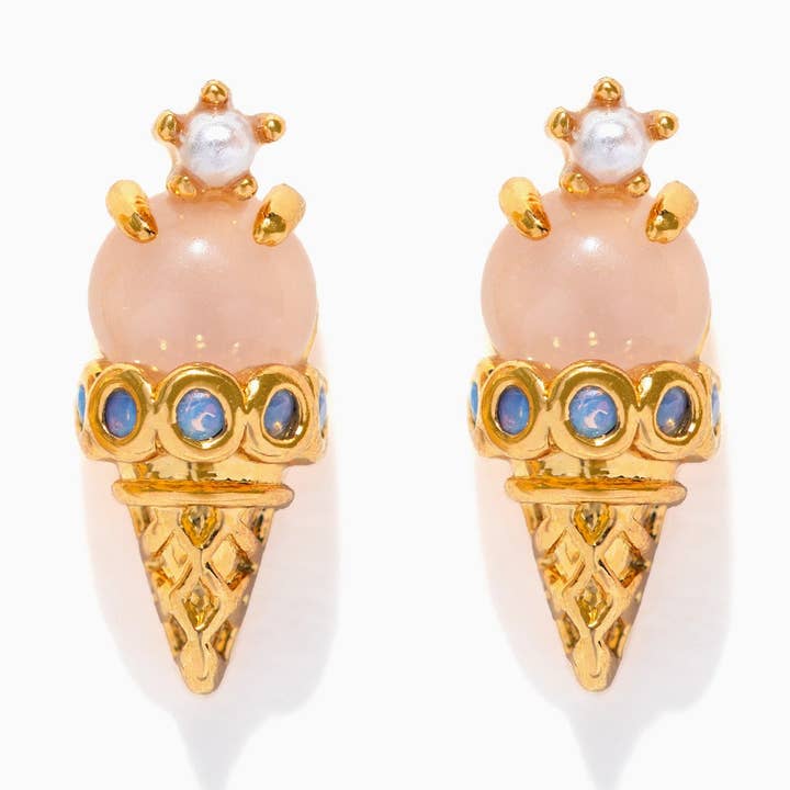 Ice Cream Shop Studs for wholesale by Girls Crew