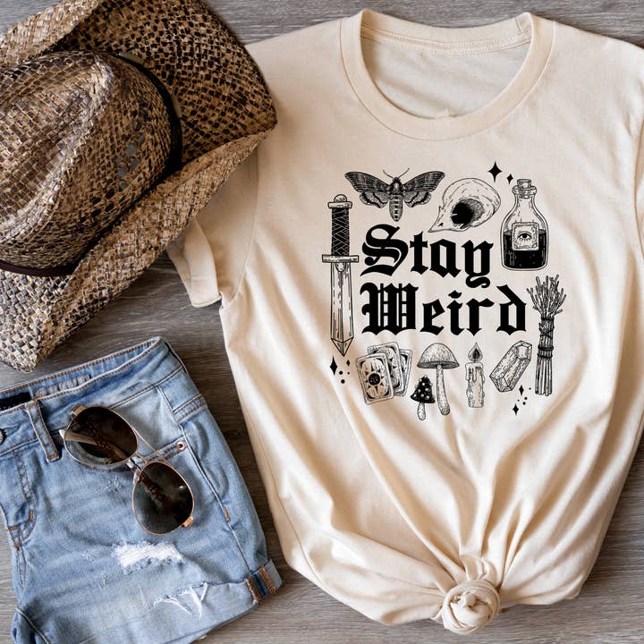 Stay Weird Witchcraft for wholesale by MidWest Tees