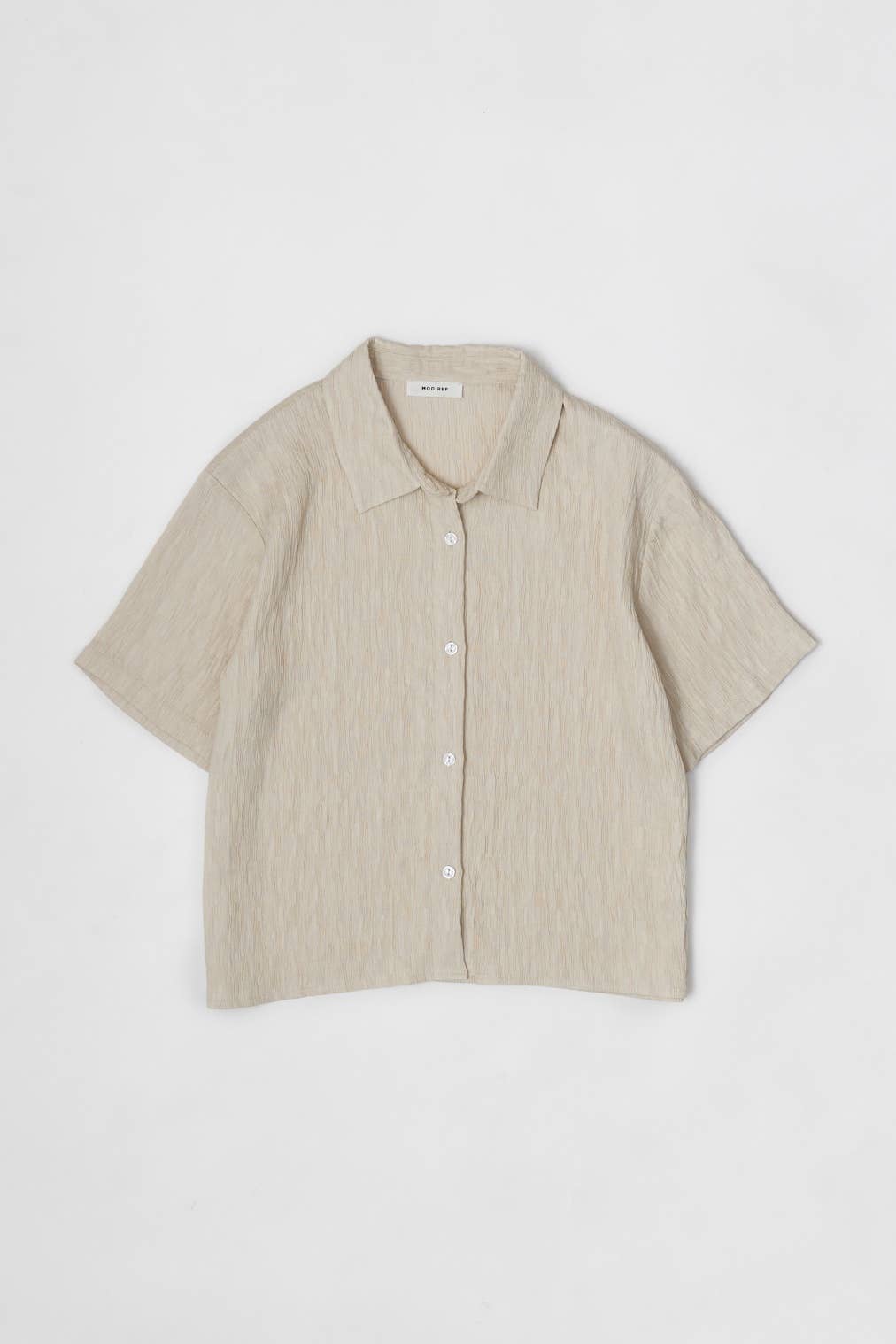 MOD REF – Camisa com botões no colarinho – Mulher por atacado – The Miranda Top | Topo com Botão Texturizado8