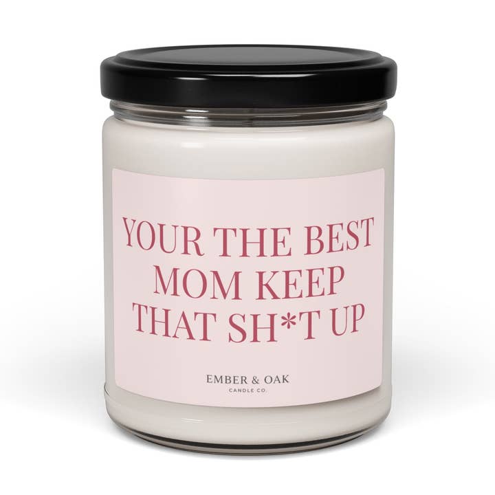 Birthday Gifts for Mom from Daughter, Funny Mom Candle For Mother's Day, New Mom, Wife Home Gift, Mother Daughter Candles for wholesale by Blue & Willow