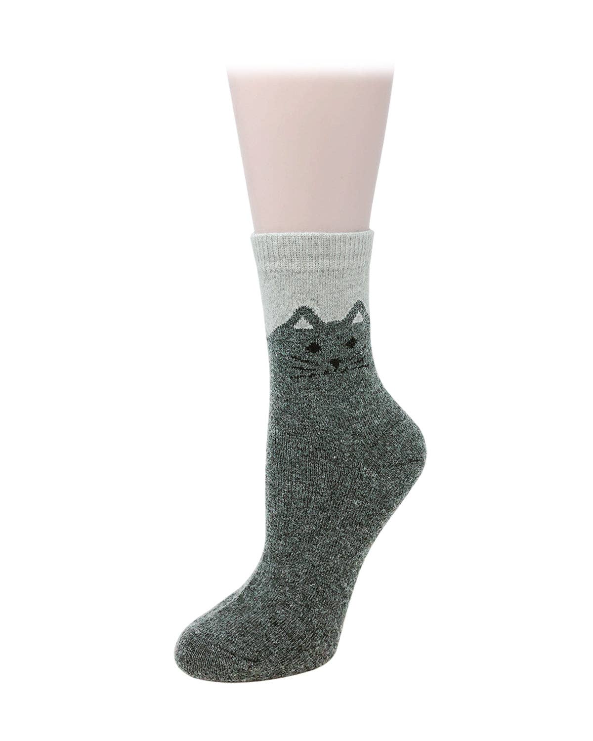 Wrapables.com - Wholesale Socks - Women's - Wrapables Women Thick Winter Warm Cat Wool Socks (Set of 5)2
