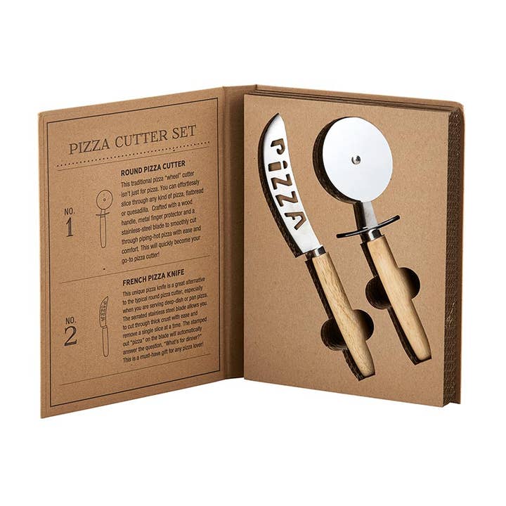 Santa Barbara Design Studio by Creative Brands - Wholesale Pizza Wheel - Pizza Cutter Book Box