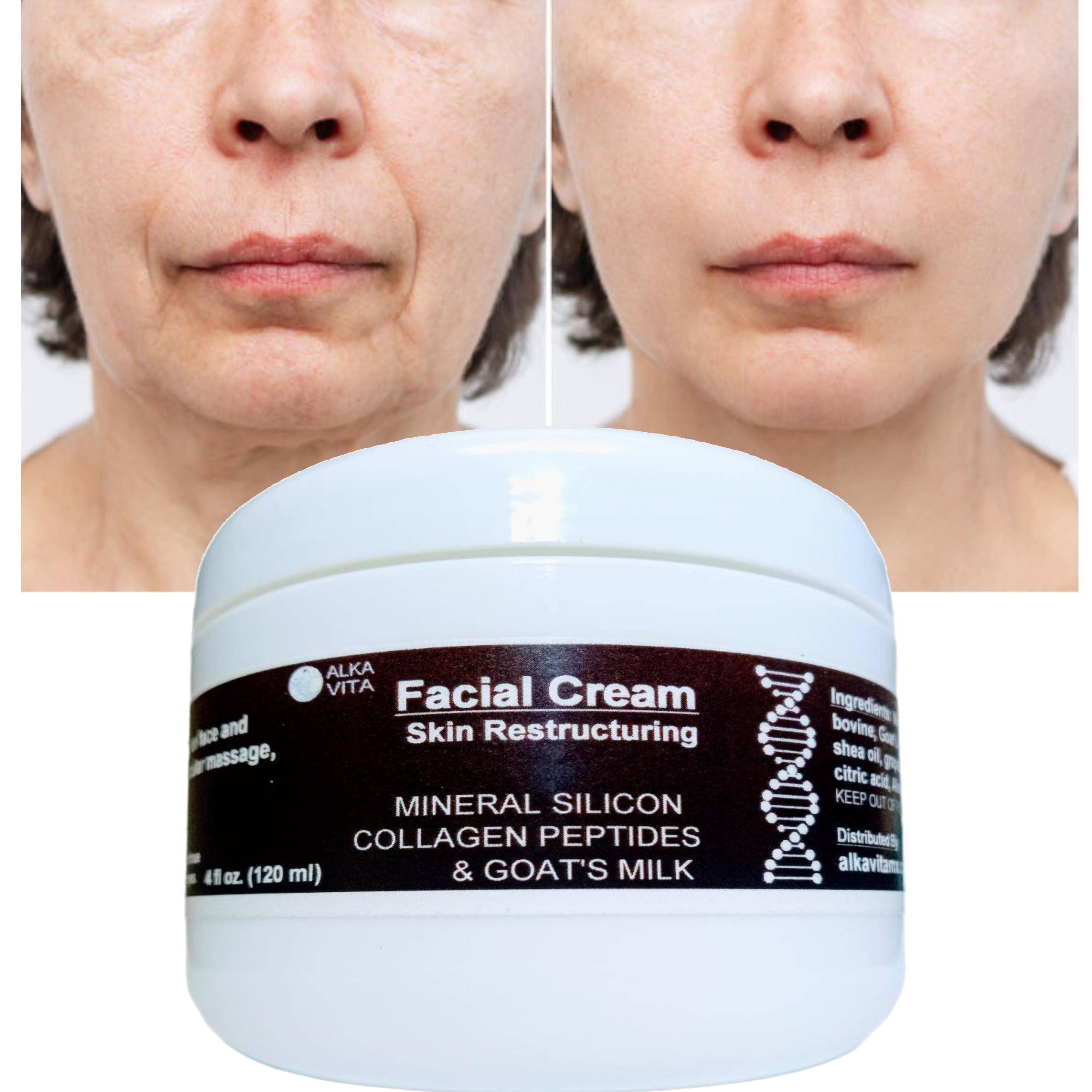 AlkaVita – Großhandel Anti-Aging-Feuchtigkeitscreme – Gesichtscreme Silikon-Kollagen-Peptid-Hautfaltenbehandlung4