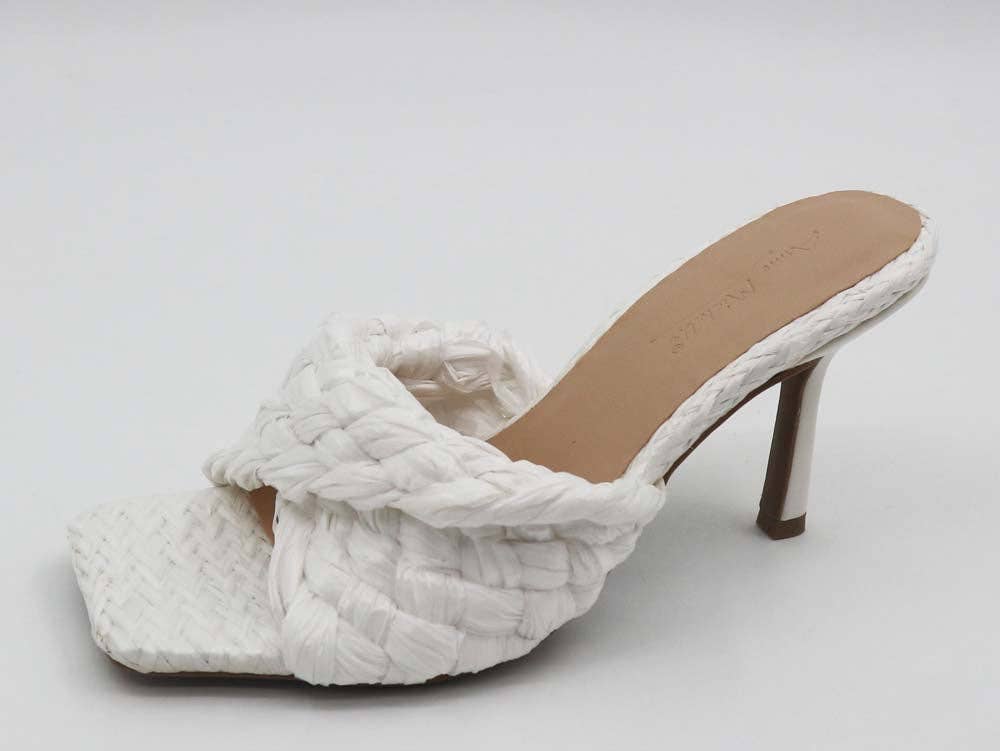 Woven Fabric and Leather High Heel Slide Sandals サンダル H-Trail - Women - Xero Shoes