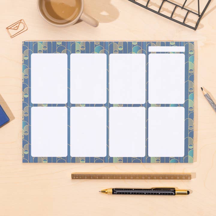 A4 Recycled Paper Weekly Meal Planner Pad | Deco Delights for wholesale by Holchester Designs