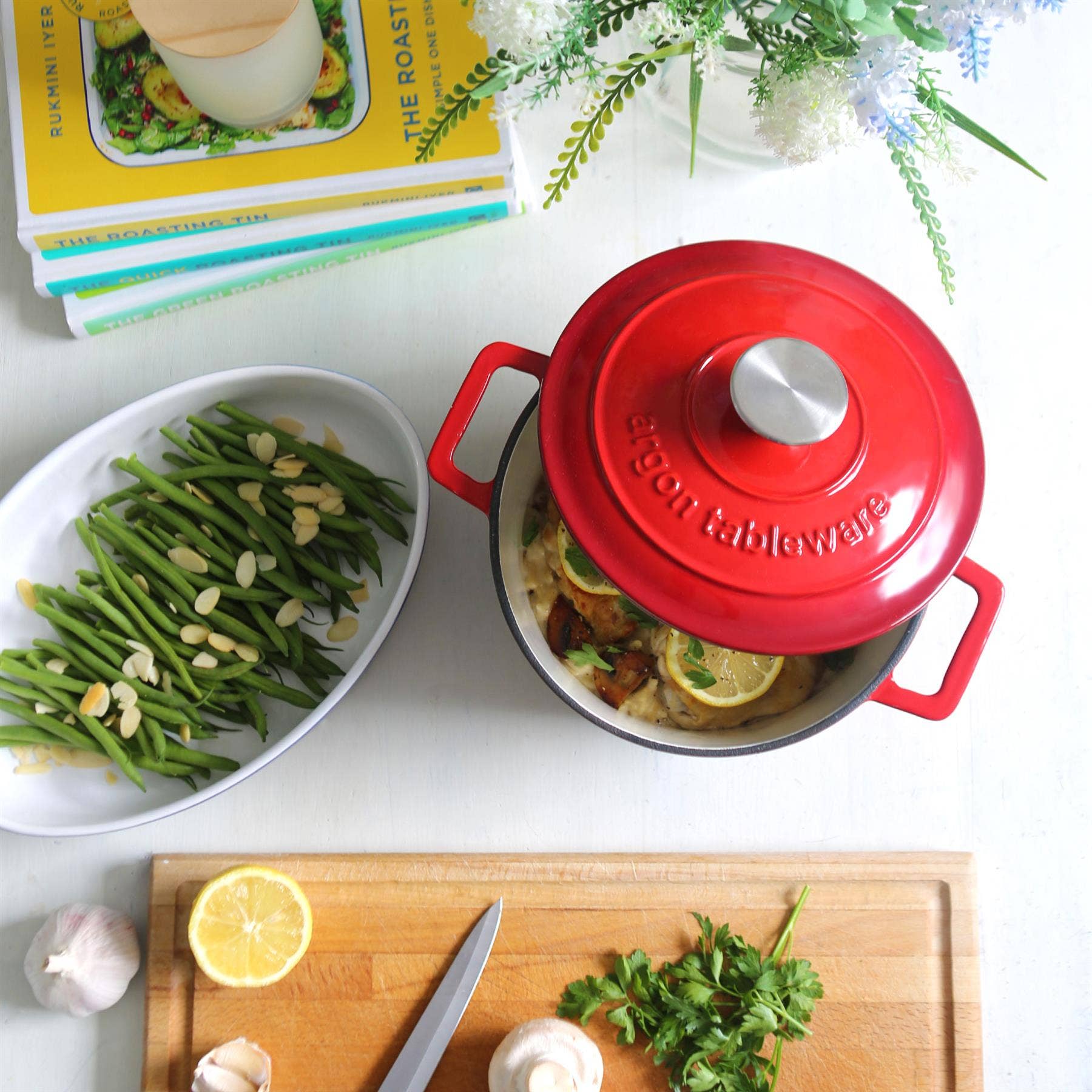 Rinkit Ltd - Vente Marmites - Cocotte Ronde en Fonte - 2,8L3