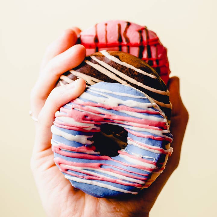 Donut Soap Gift Box | Hand-Made | Vegan | Eco-Friendly for wholesale by The Quirky Soaper