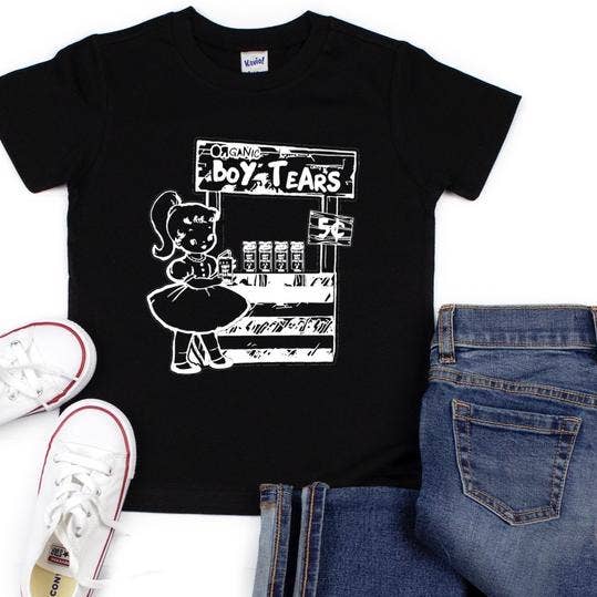 Tee-shirt Boy Tears pour tout-petits pour la vente par Naked Mangoes