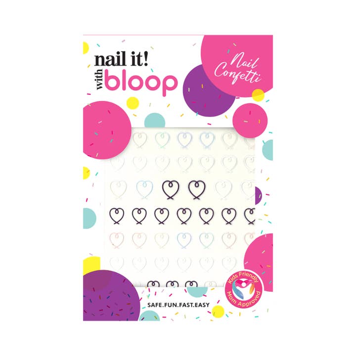 bloop make up made easy - Vendita all'ingrosso Nail art/decalcomania unghie - Coriandoli 3D adesivi MO099
