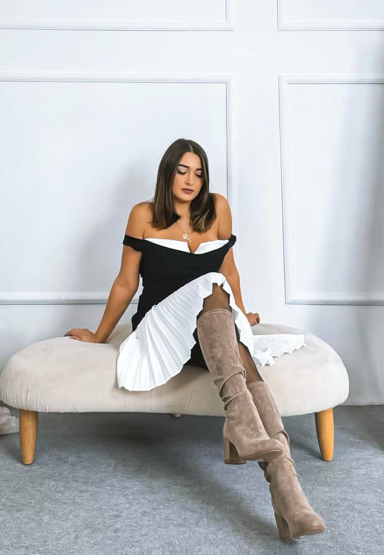 Rag Company - Vente Bottes – femme - Bottes hautes en microfibre Sinaloa6