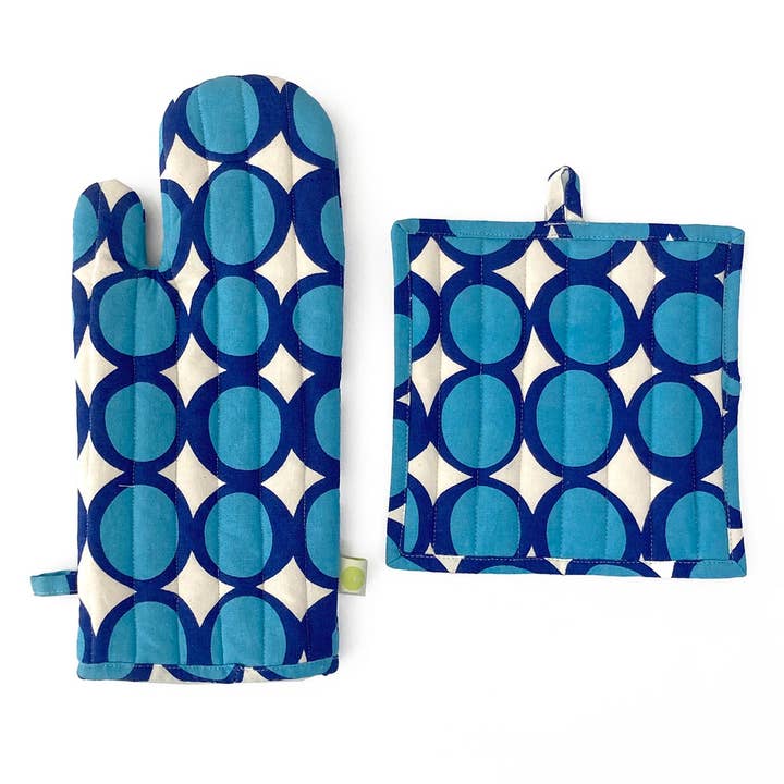 See Design - Wholesale Oven Mitt/Pot Holder - Oven Mitt & Potholder Set