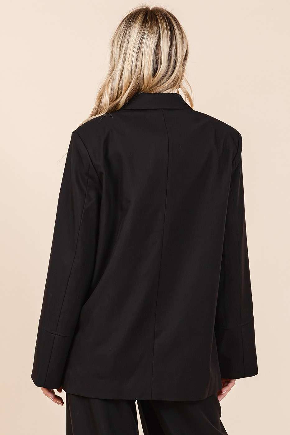 mittoshop - Wholesale Blazer - Women's - BOYFRIEND FIT BLAZER JACKET5